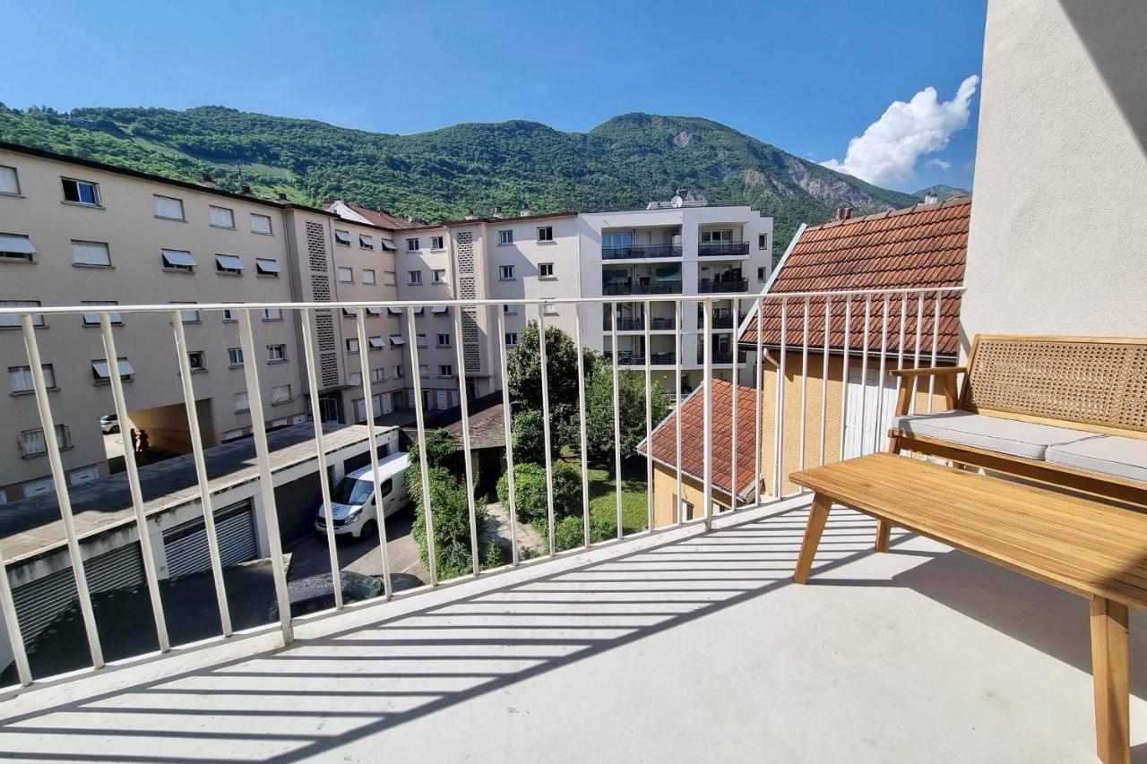 #Dd L'Ecrin Studio Ile Verte Balcony Grenoble Buitenkant foto